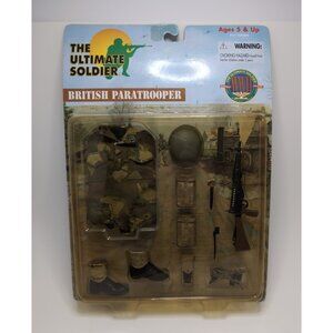 Ultimate Soldier WWII British Paratrooper Uniform Set 12" Figure Vintage 1999